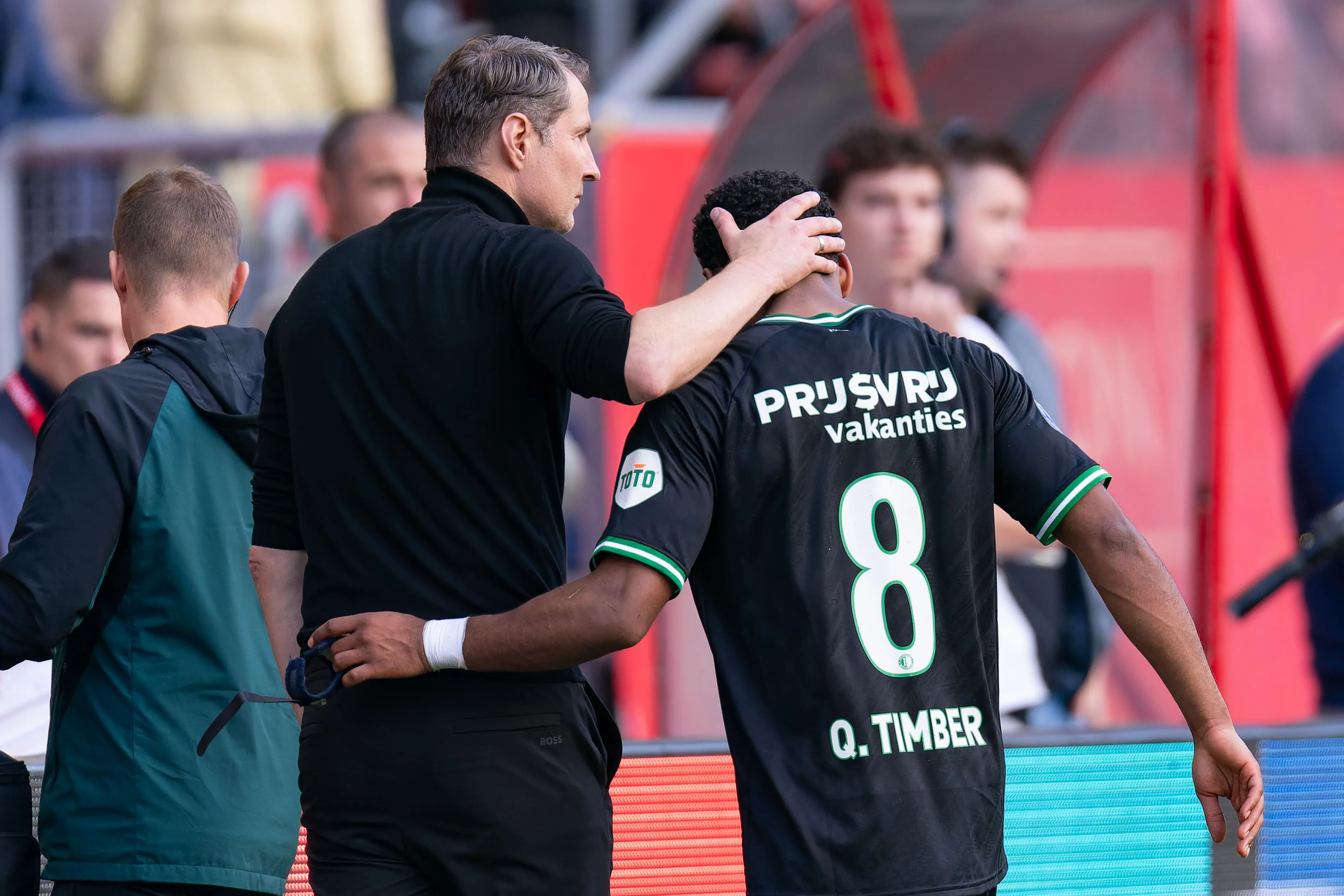 Quinten Timber reageert op ontslag Brian Priske: 'Voelen ons ook verantwoordelijk'