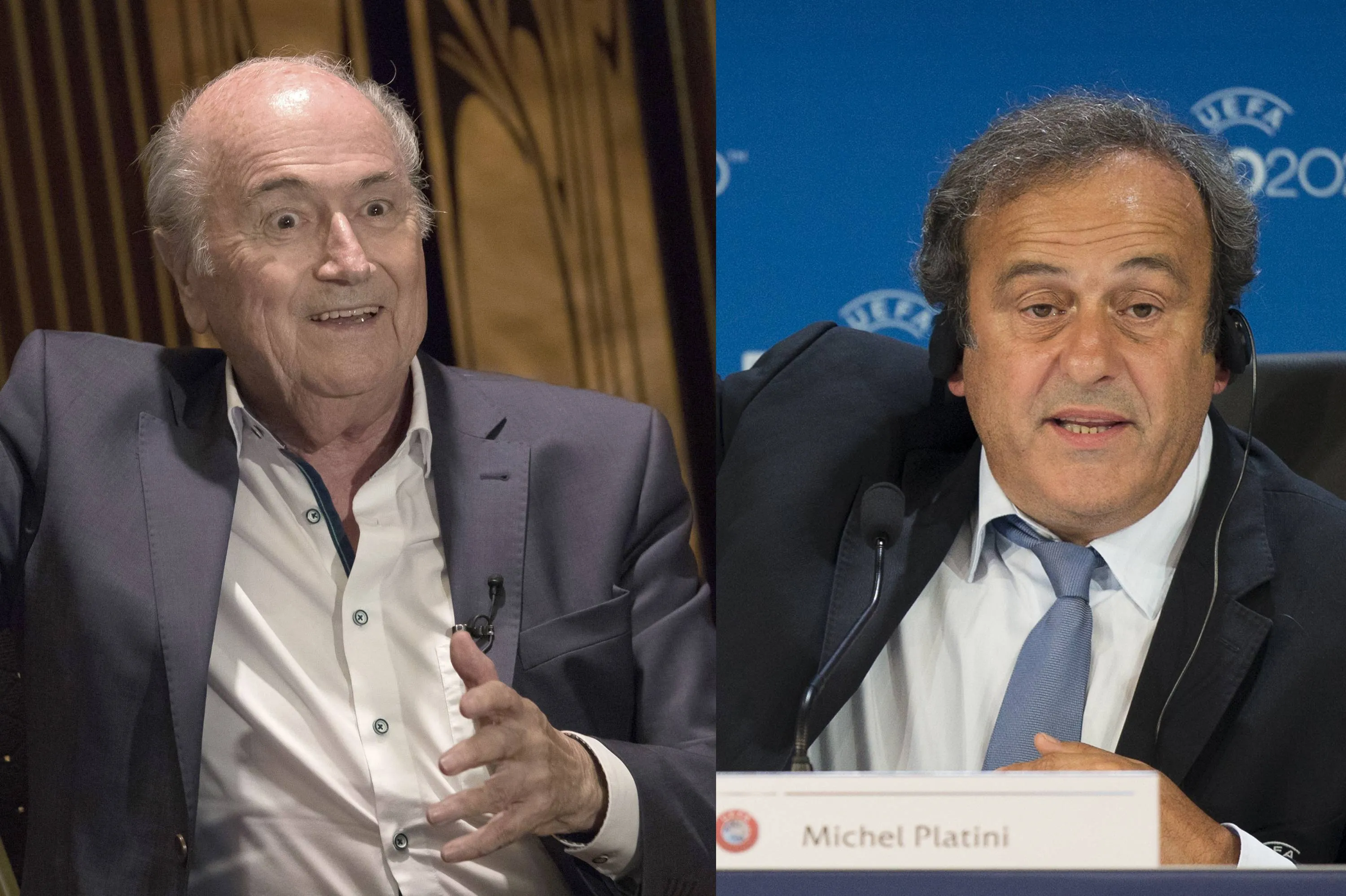 Sepp Blatter en Michel Platini horen uitspraak in corruptiezaak