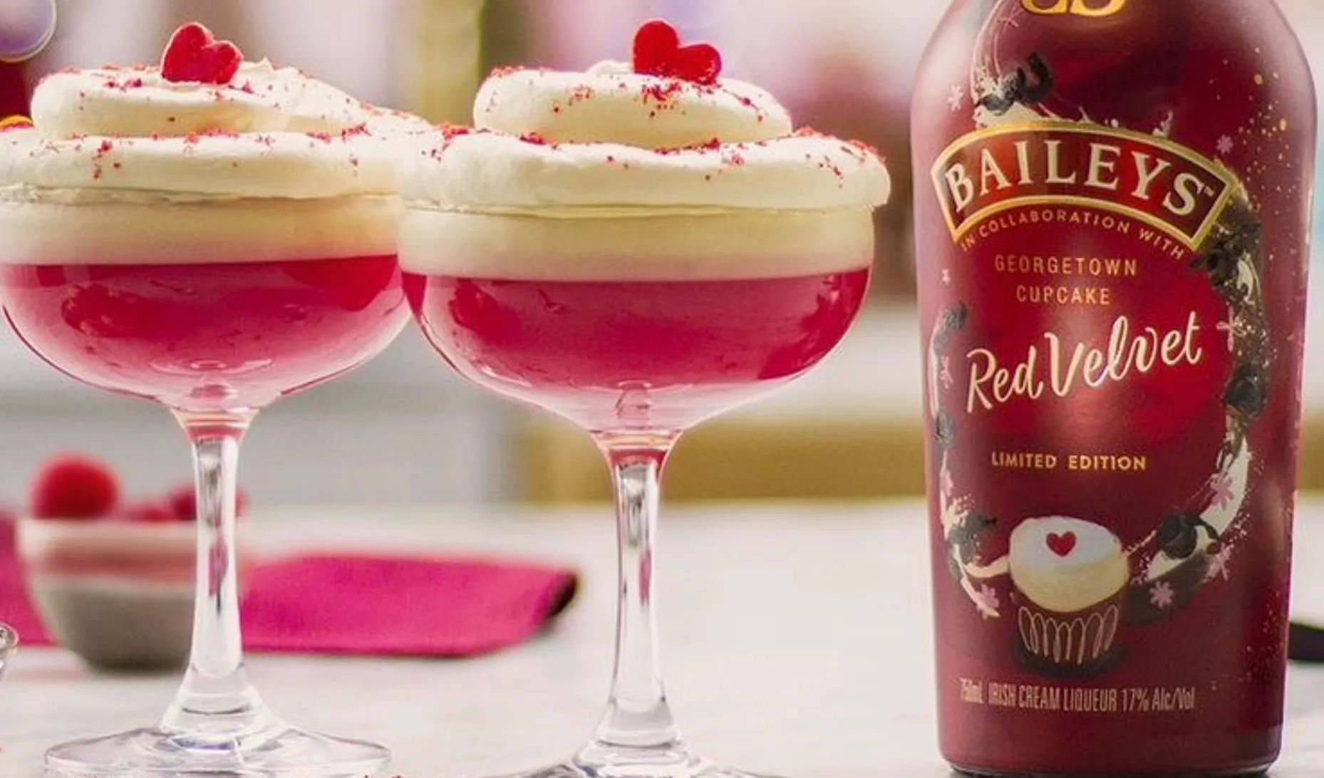 baileys komt met limited edition red velvet cupcake