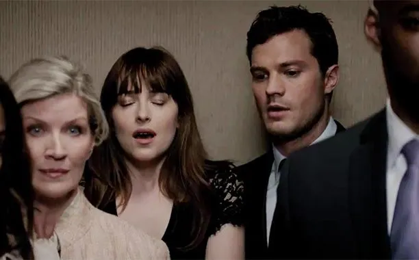 fifty shades darker trailer ana and christian make a sexy return to the elevator