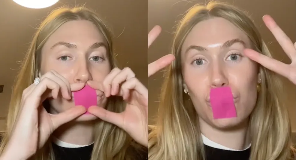 Mouth taping: wat zijn de voordelen en waarom is het zo populair?