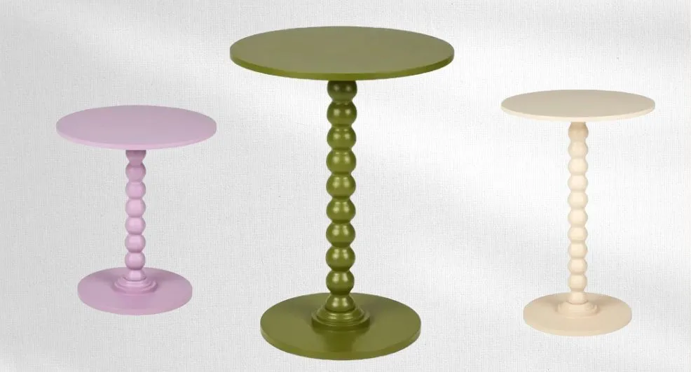 Interieurtip: enorm stijlvolle bijzettafel voor een prikkie