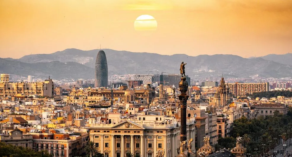 barcelona met trein