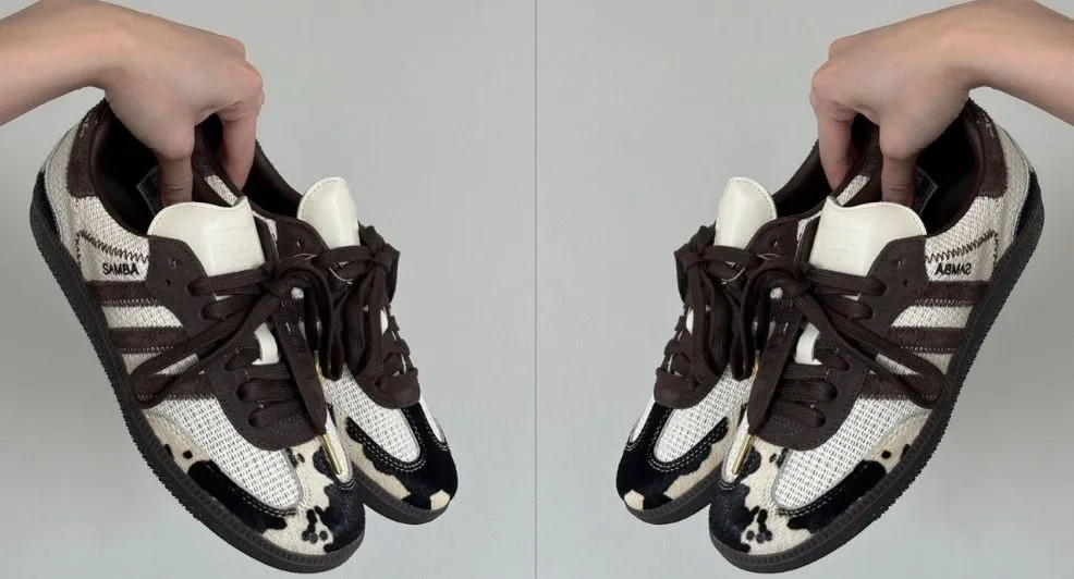 koeienprint sneakers