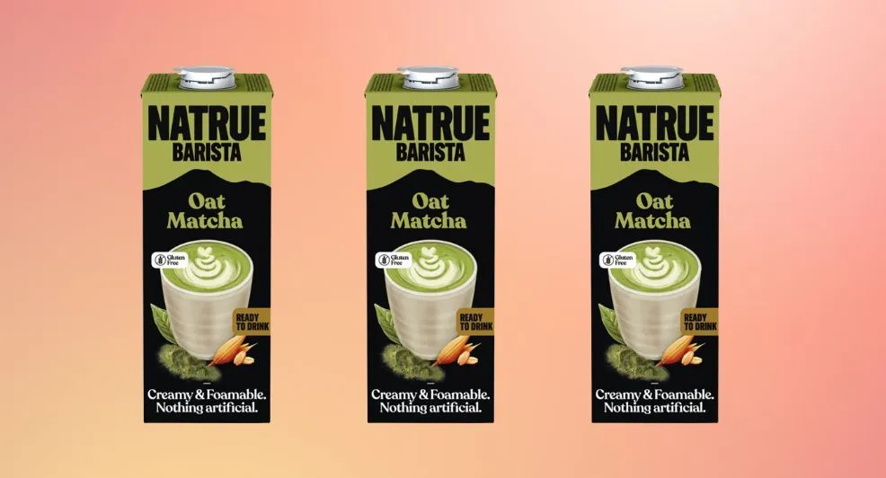 matcha bij de supermarkt uit een pak