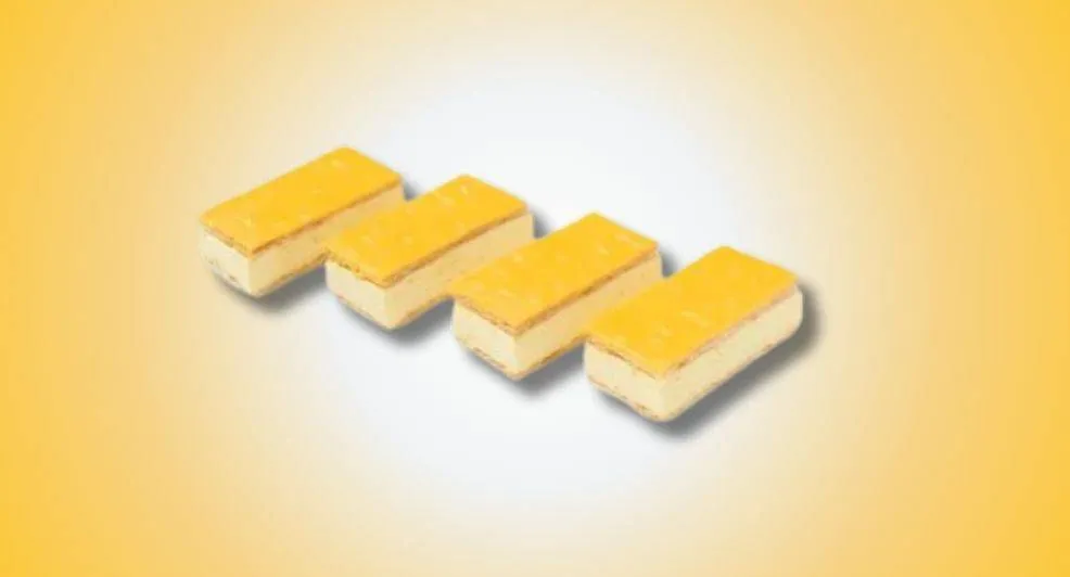 Mango-passie HEMA-tompouce