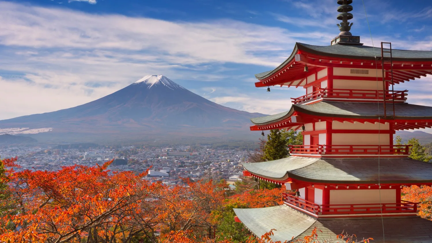 12 chureito pagoda and mount fuji japan 29677439878 1