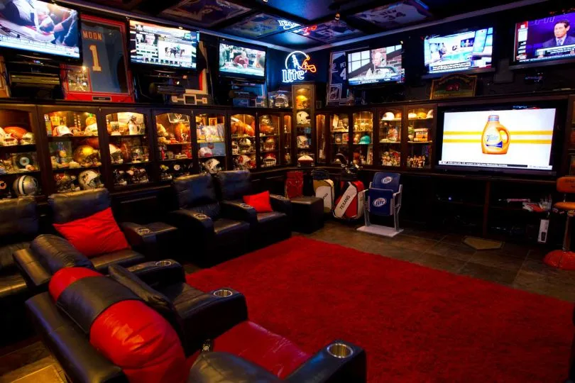 21 bold statemant man cave idea homebnc