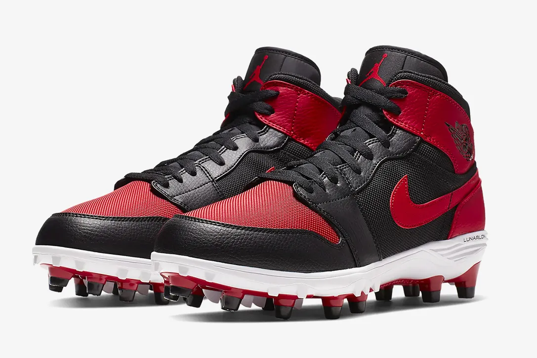 air jordan 1 td mid football cleats 1