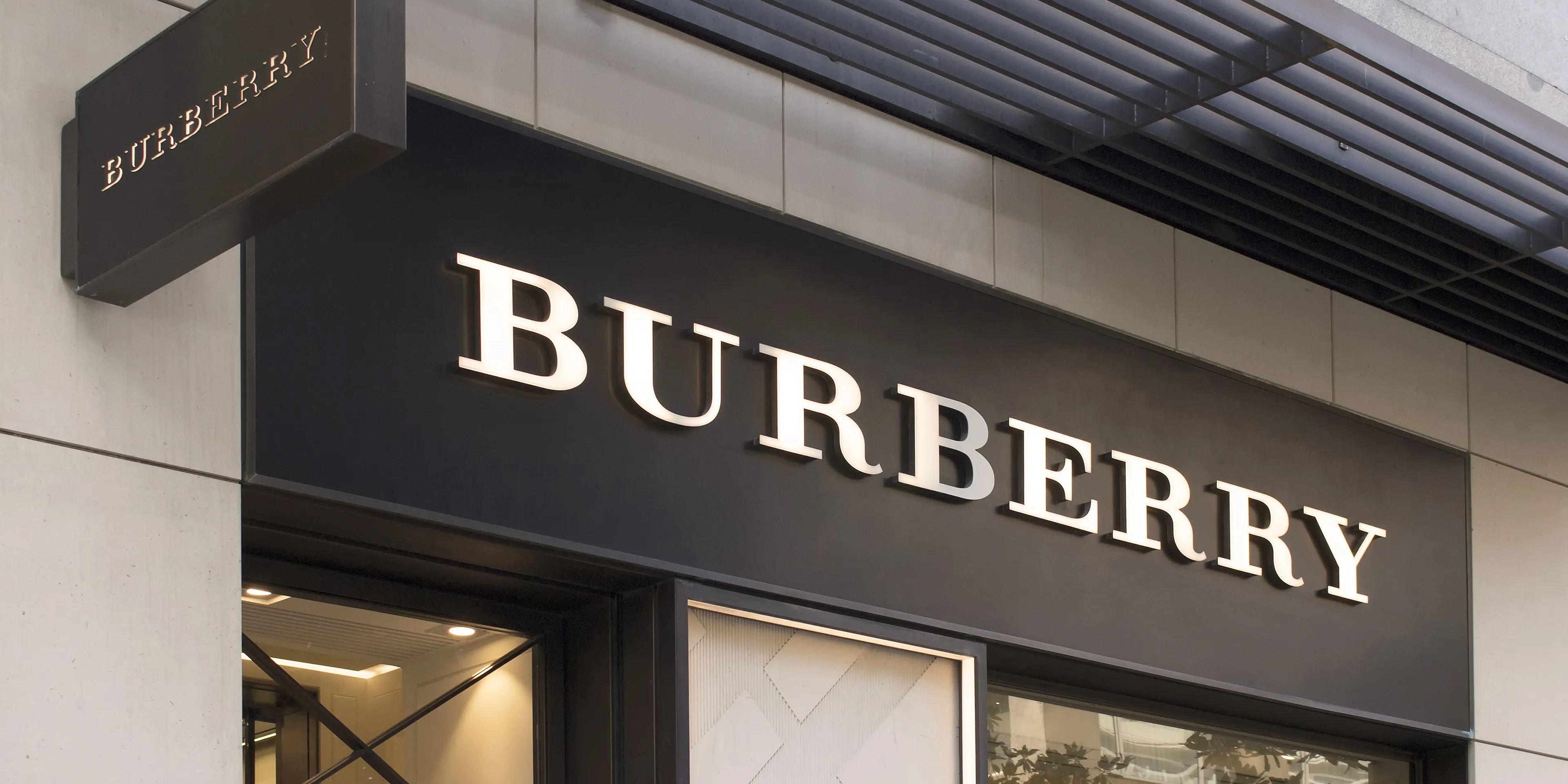 burberry bijgesneden