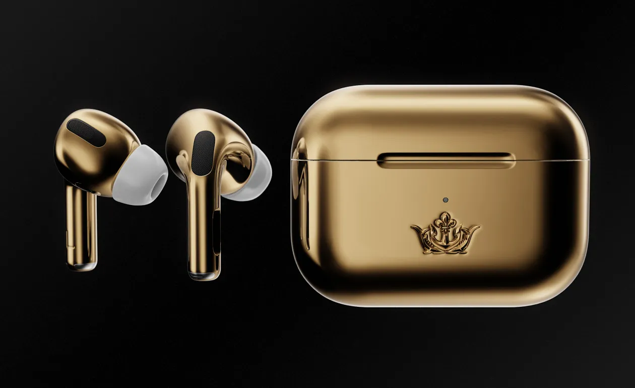 caviar airpods pro gold photo1 a