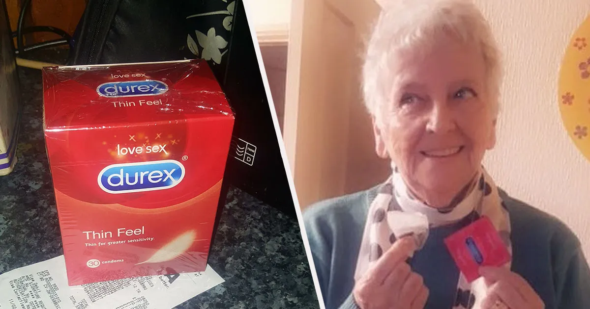 gran buys condoms instead of teabags