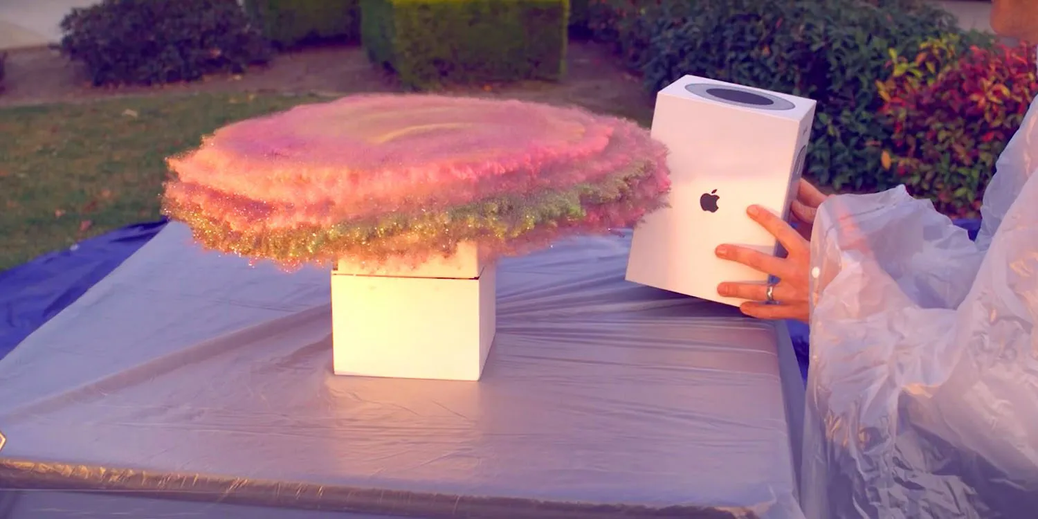 homepod glitter bomb