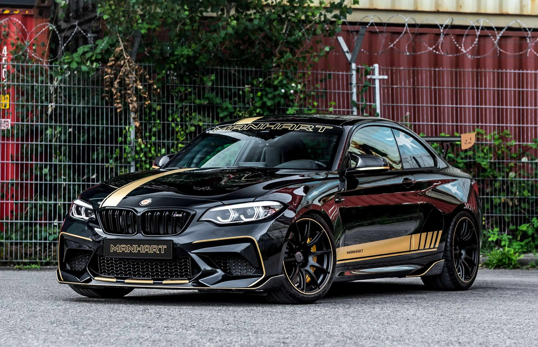 De getunde BMW M2 van MANHART is een bruut monster