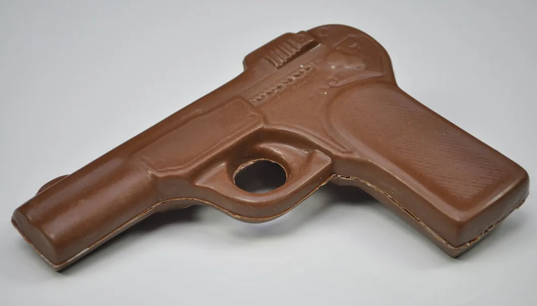 martess chocolaterie chocolade pistool melk