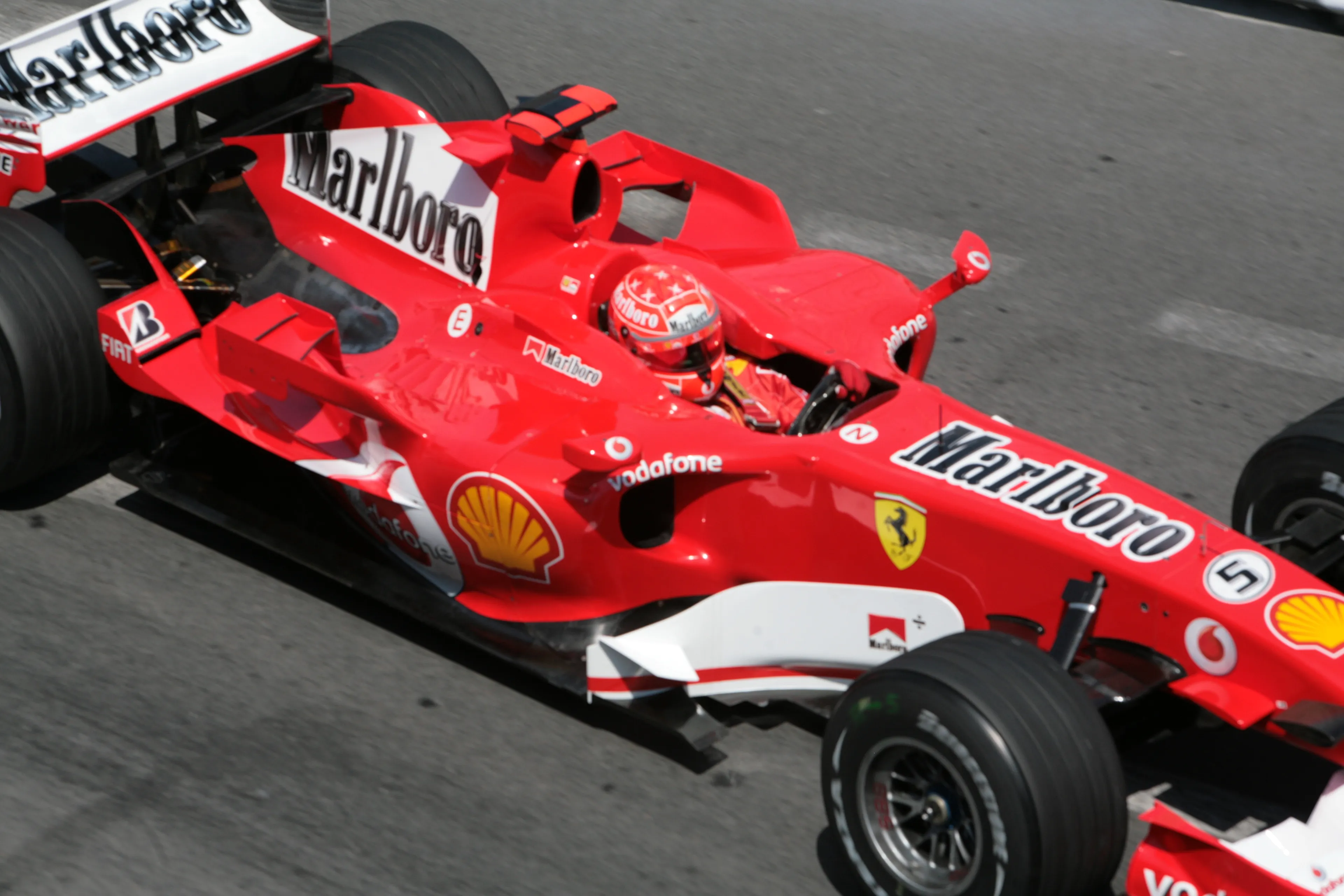 michael schumacher ferrari 248 f1 monaco grand prix