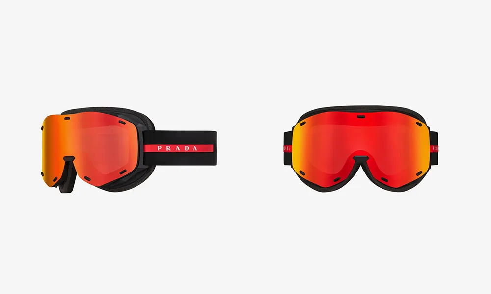 prada linea rossa ski googles 00