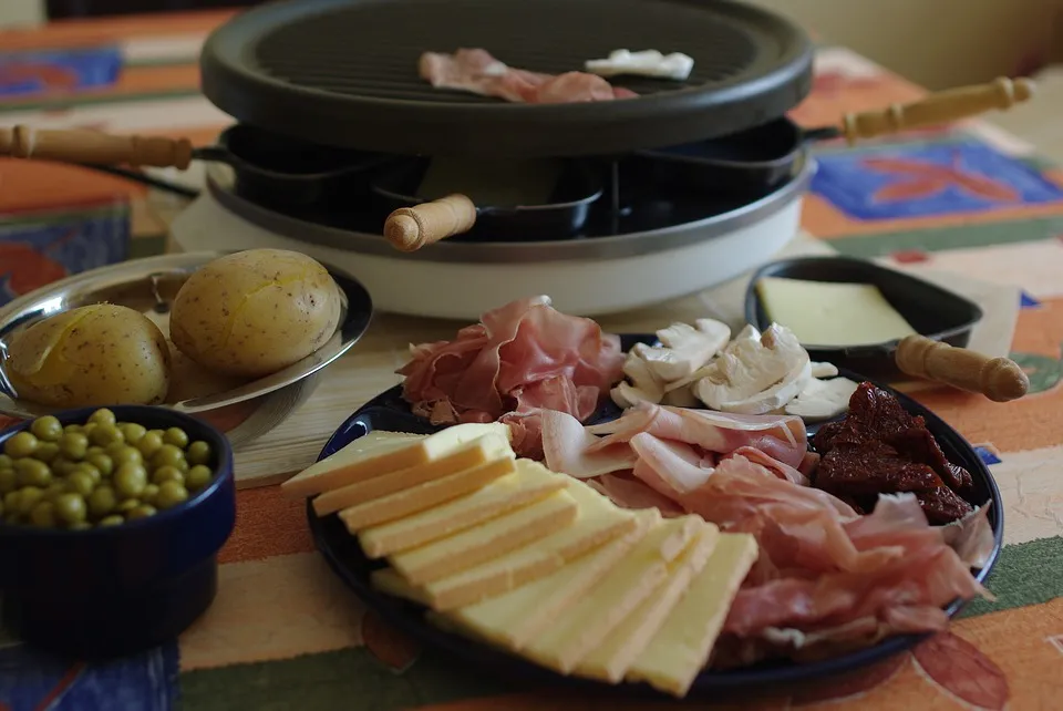 raclette ham food cheese 1293573