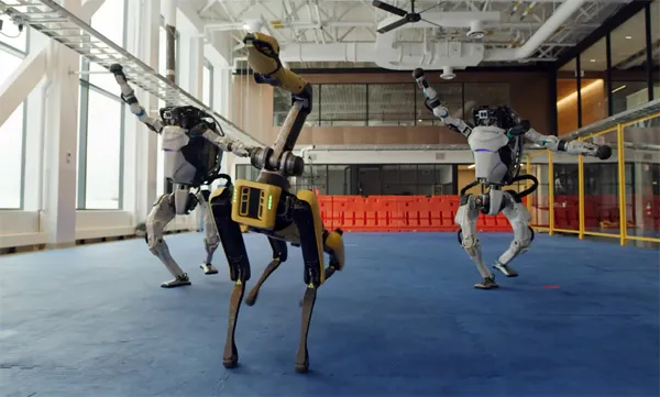 robots boston dynamics dansen