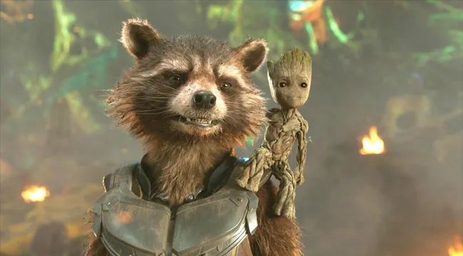 rocket raccoon groot