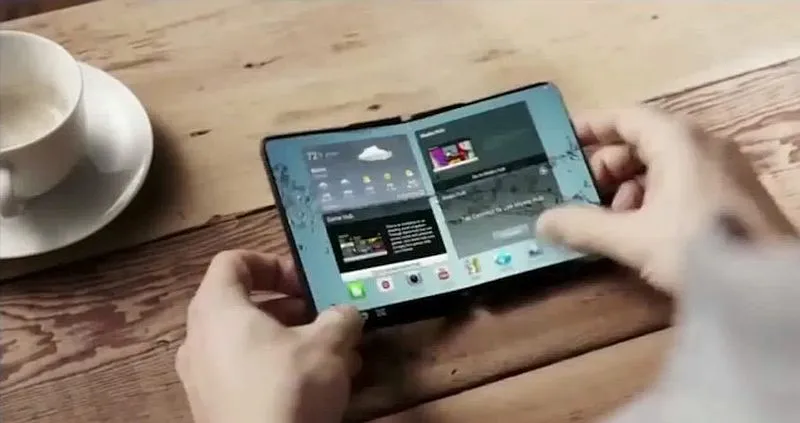 samsung foldable display commercial official 2013