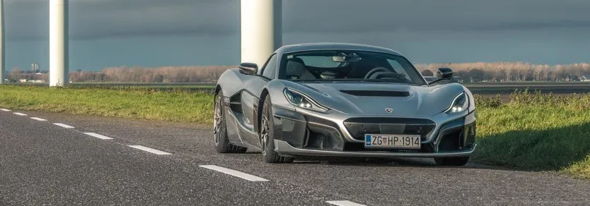 Rimac zet voet op Nederlandse bodem met bliksemsnelle Nevera