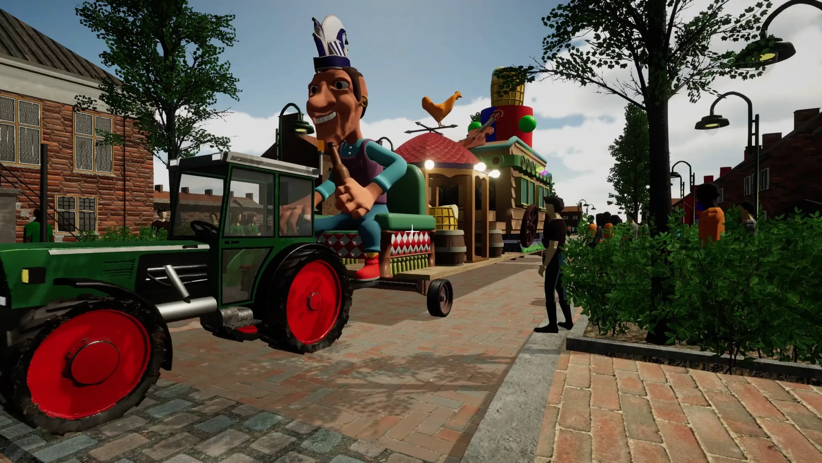 Vier nu carnaval met je eigen digitale carnavalswagen in Carnaval Simulator