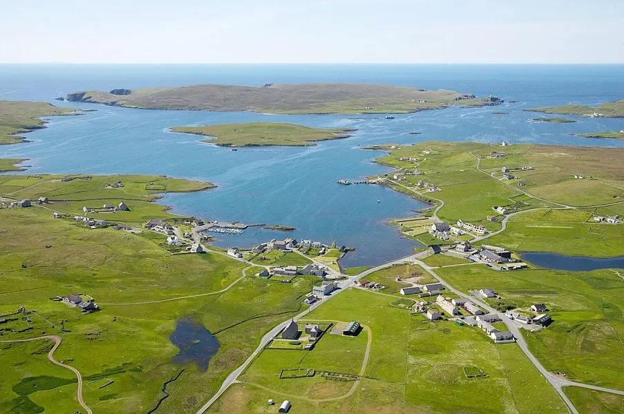 shetland private island