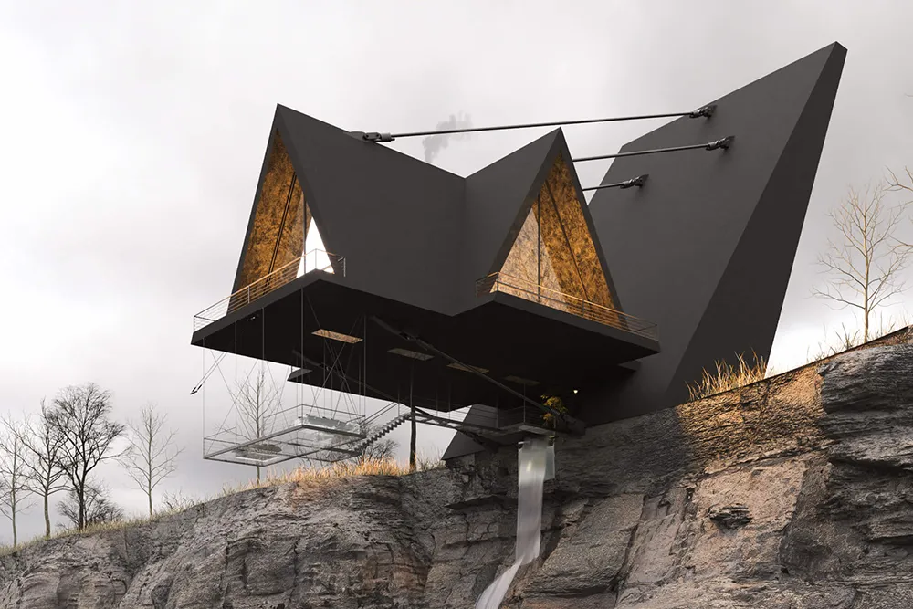 suspended house by milad eshtiyaghi 0 hero