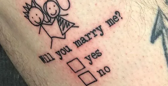 tattoo huwelijk 1