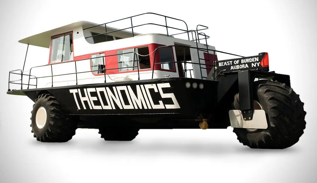 theonomics beast of burden amphibious houseboat 00