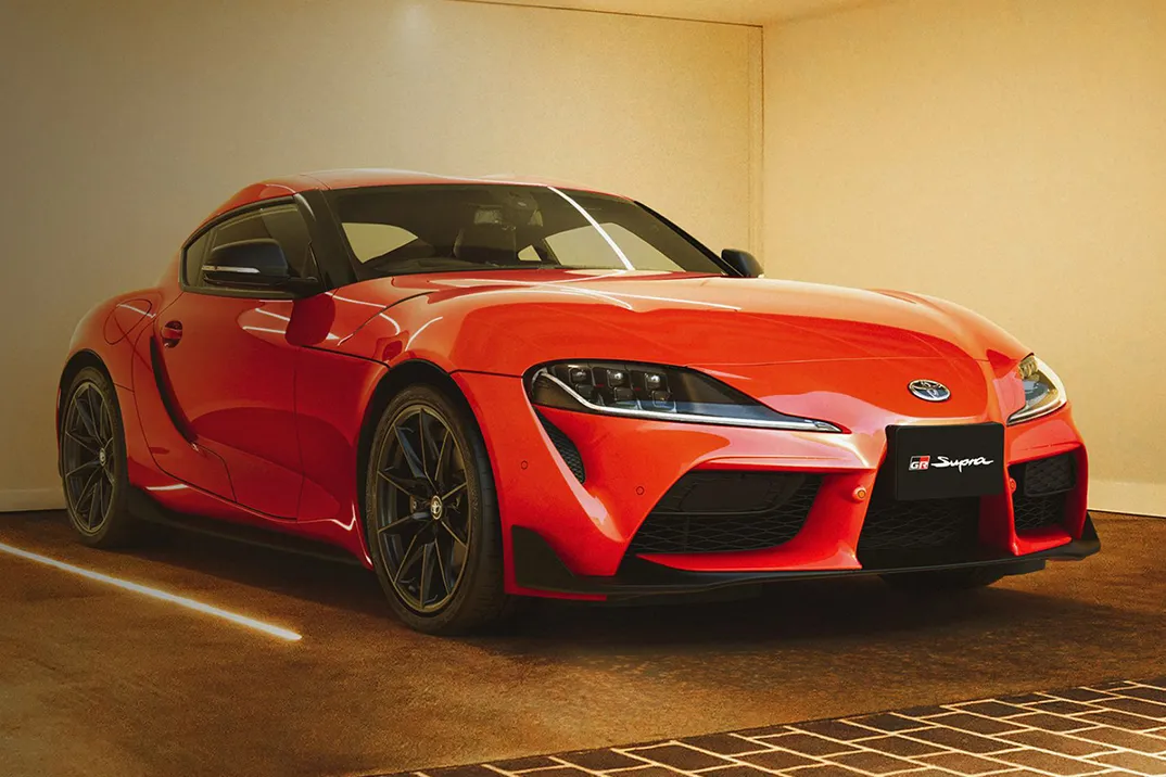 toyota gr supra plasma orange 100 edition 0 hero