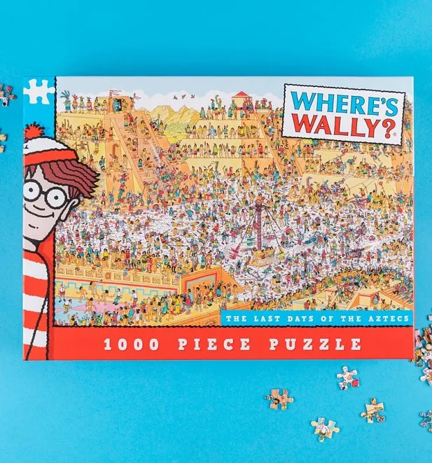 ts wheres wally aztec 1000 piece jigsaw puzzle 18 99 box 2 617 662