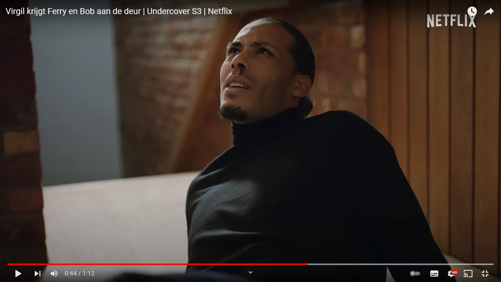 Virgil van Dijk krijgt rake klappen van drugsbaas Ferry Bouman uit Undercover