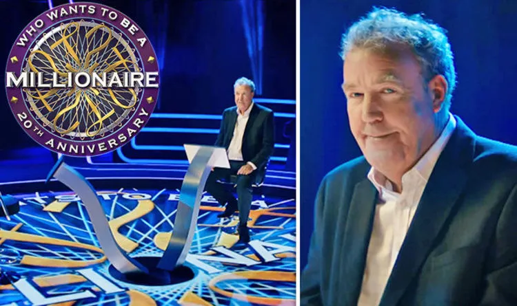 Jeremy Clarkson gaat helemaal de mis in als quizmaster bij Who Wants to Be a Millionaire