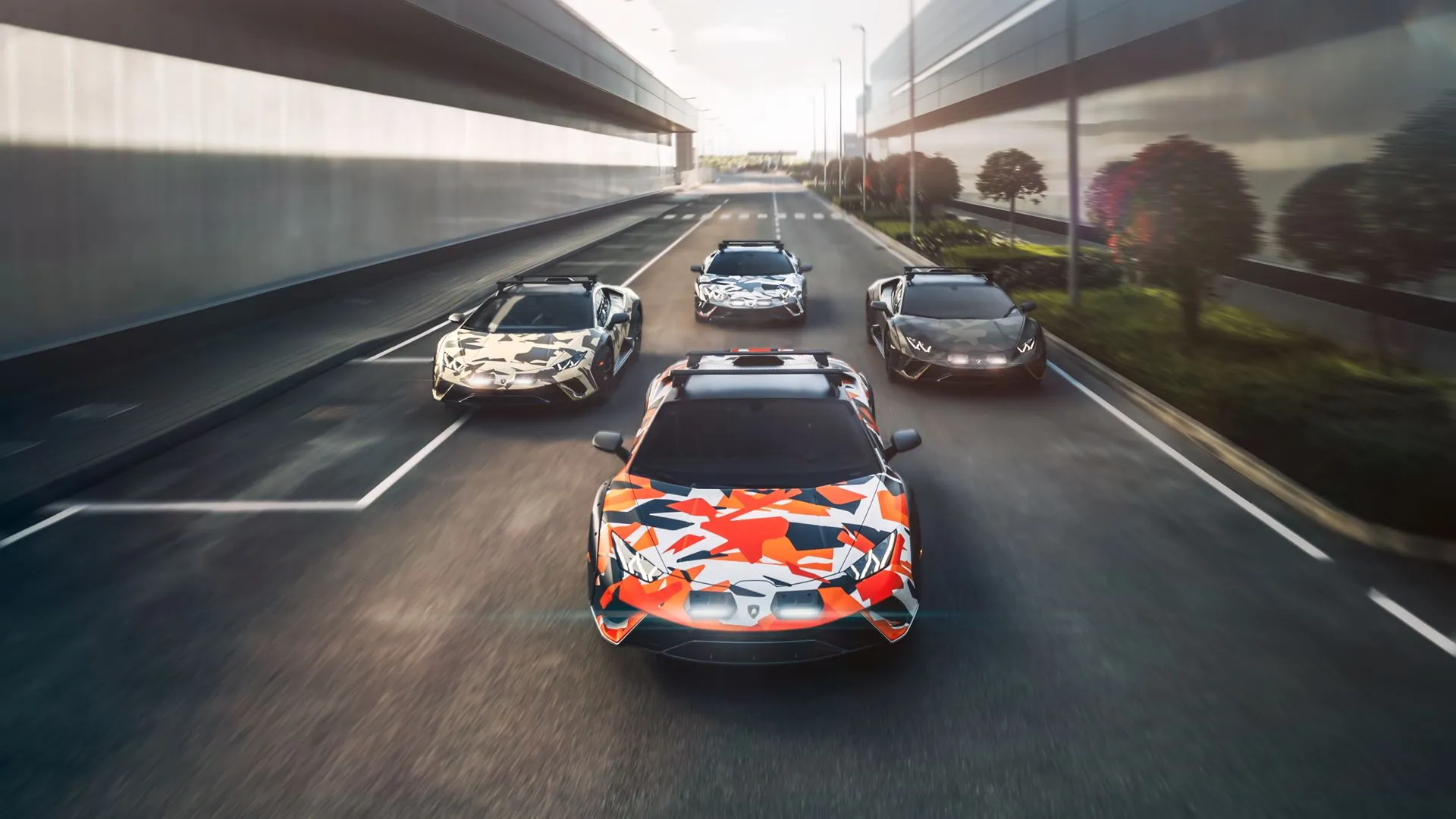 Lamborghini’s Ad Personam Programma steekt de Sterrato in camouflage jasje