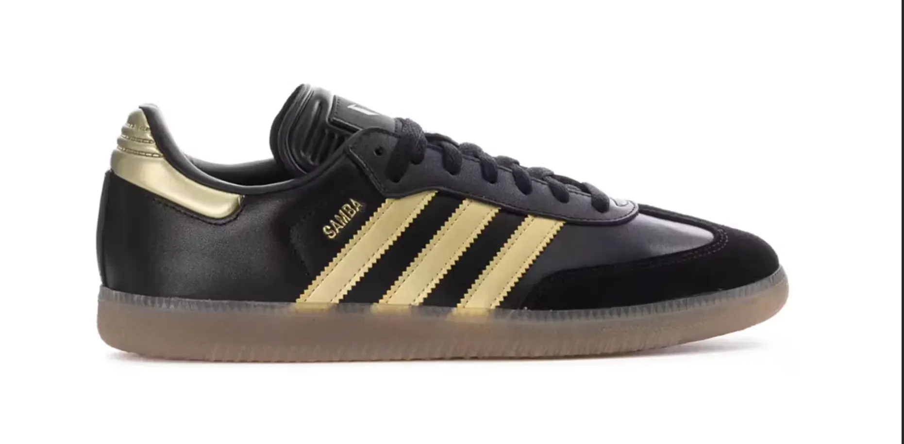 Lionel Messi x adidas brengen samen de catchy sneaker Samba Black Gold uit