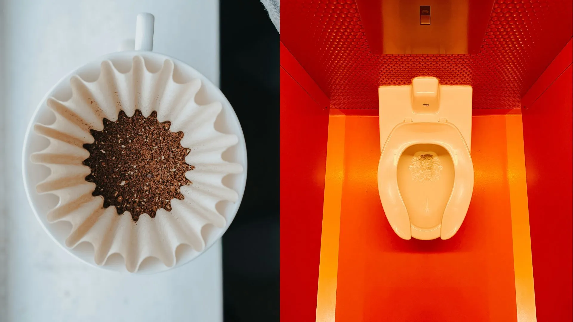 poepen na koffie