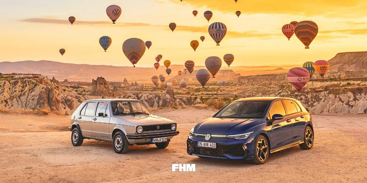 50 jaar Volkswagen Golf groots gevierd in Cappadocië met oude legendes en veel ballonnen