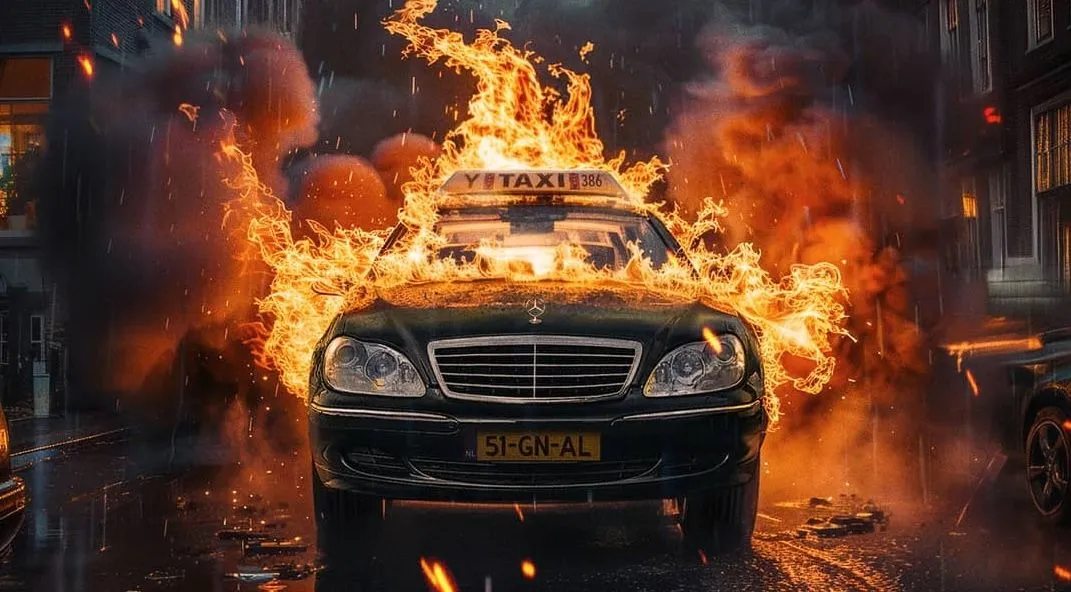 Nieuwste docu-serie De taxioorlog neemt je mee in Amsterdamse oorlogszone
