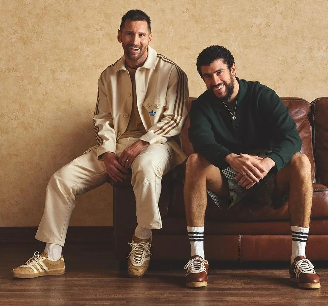 Adidas dropt samen met Bad Bunny en Messi een Gazelle en F50 special edition