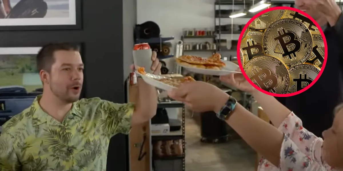 Laszlo ruilde zijn 10.000 bitcoins voor een pizza met extra peperoni en genoot van elke hap