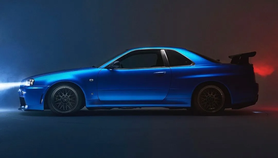 De Nissan skyline GT-R R34: Brengt je terug naar de iconic Fast & Furious