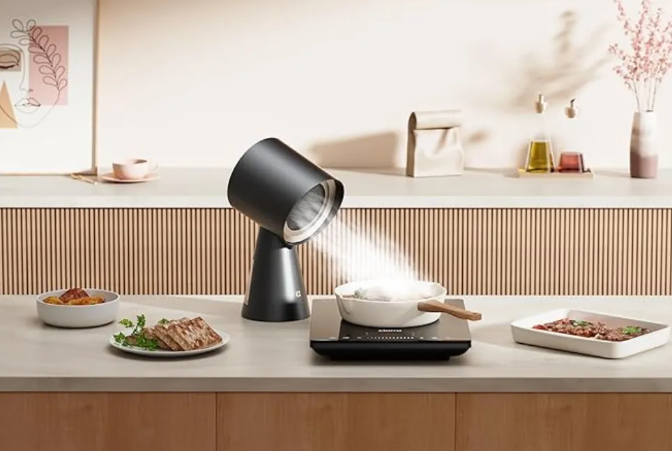 Voor alle mannen zonder afzuigkap redt deze gadget je leven en je neus
