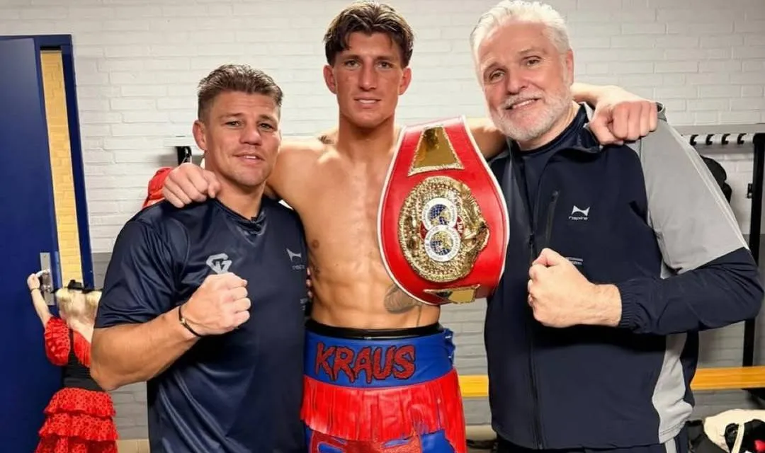 @albertkraus.official @graduskraus The New IBF European Champion with  devastating 2nd Round KO