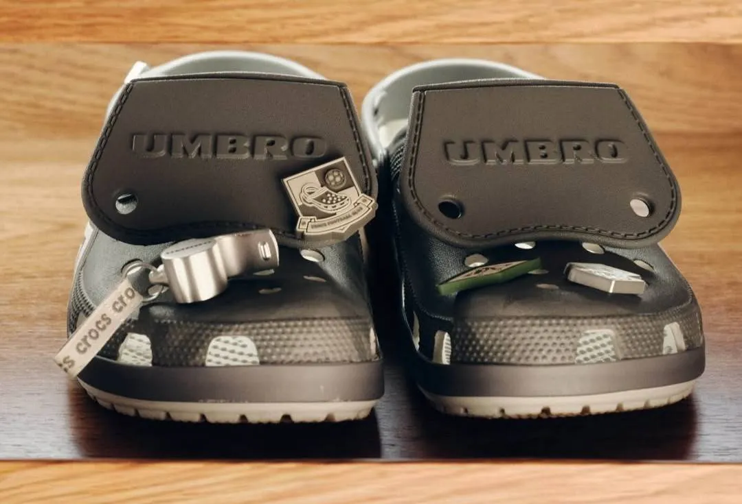Crocs just unveiled a collaboration no one saw coming, dropping two pairs of clogs with Umbro in (2)