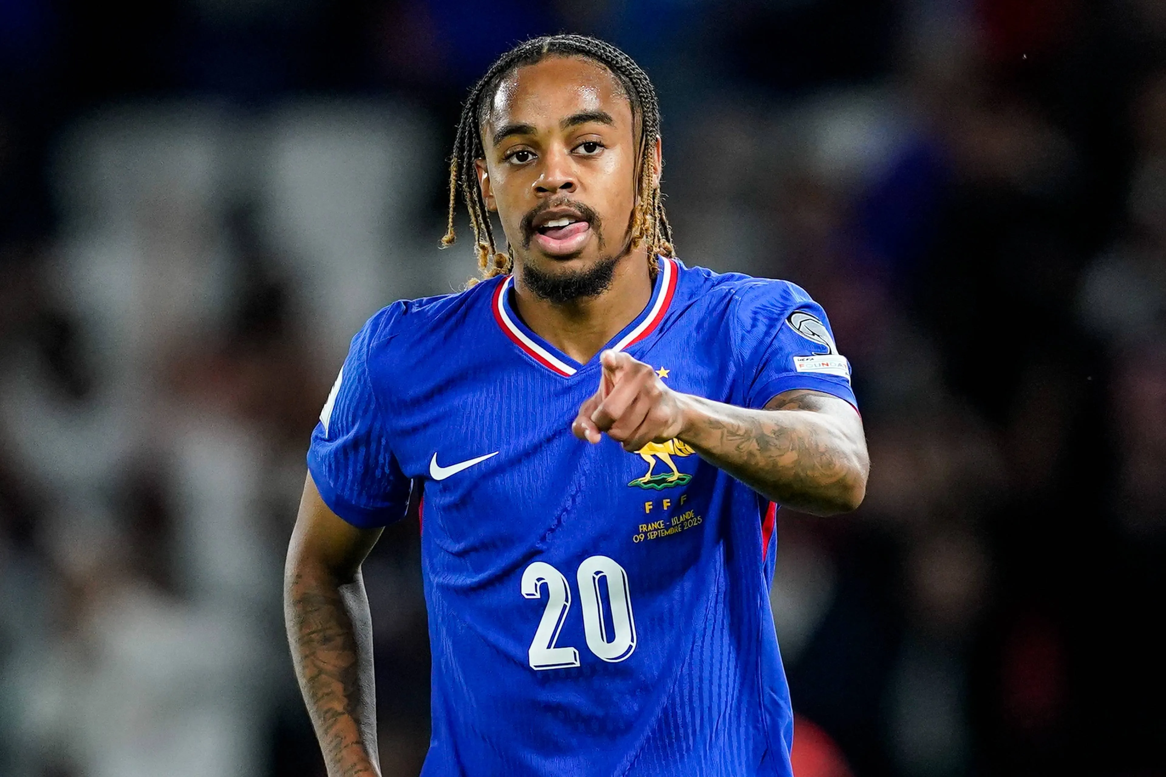 PSG : Barcola, attention danger