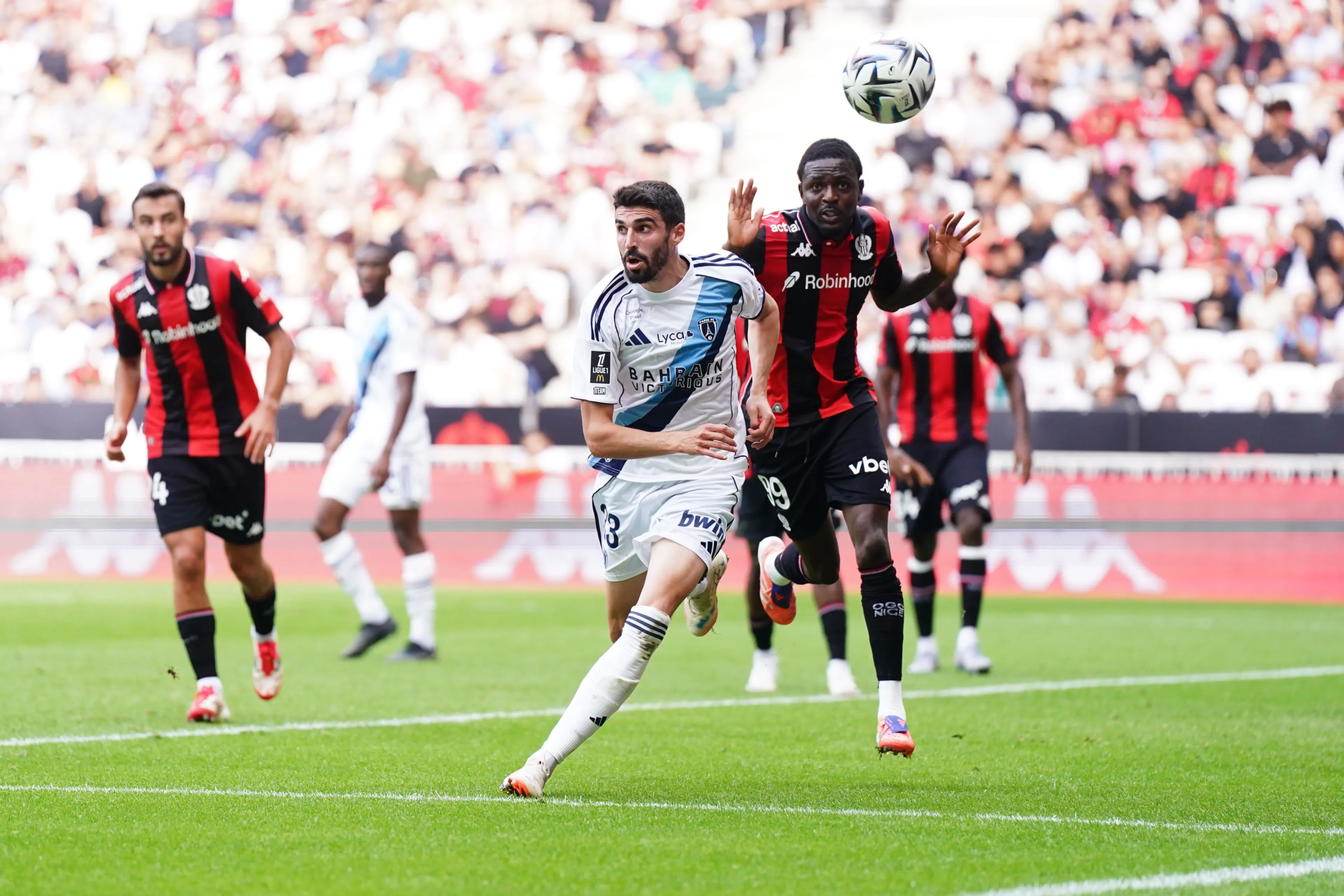 L1 : Le Paris FC frustre Nice