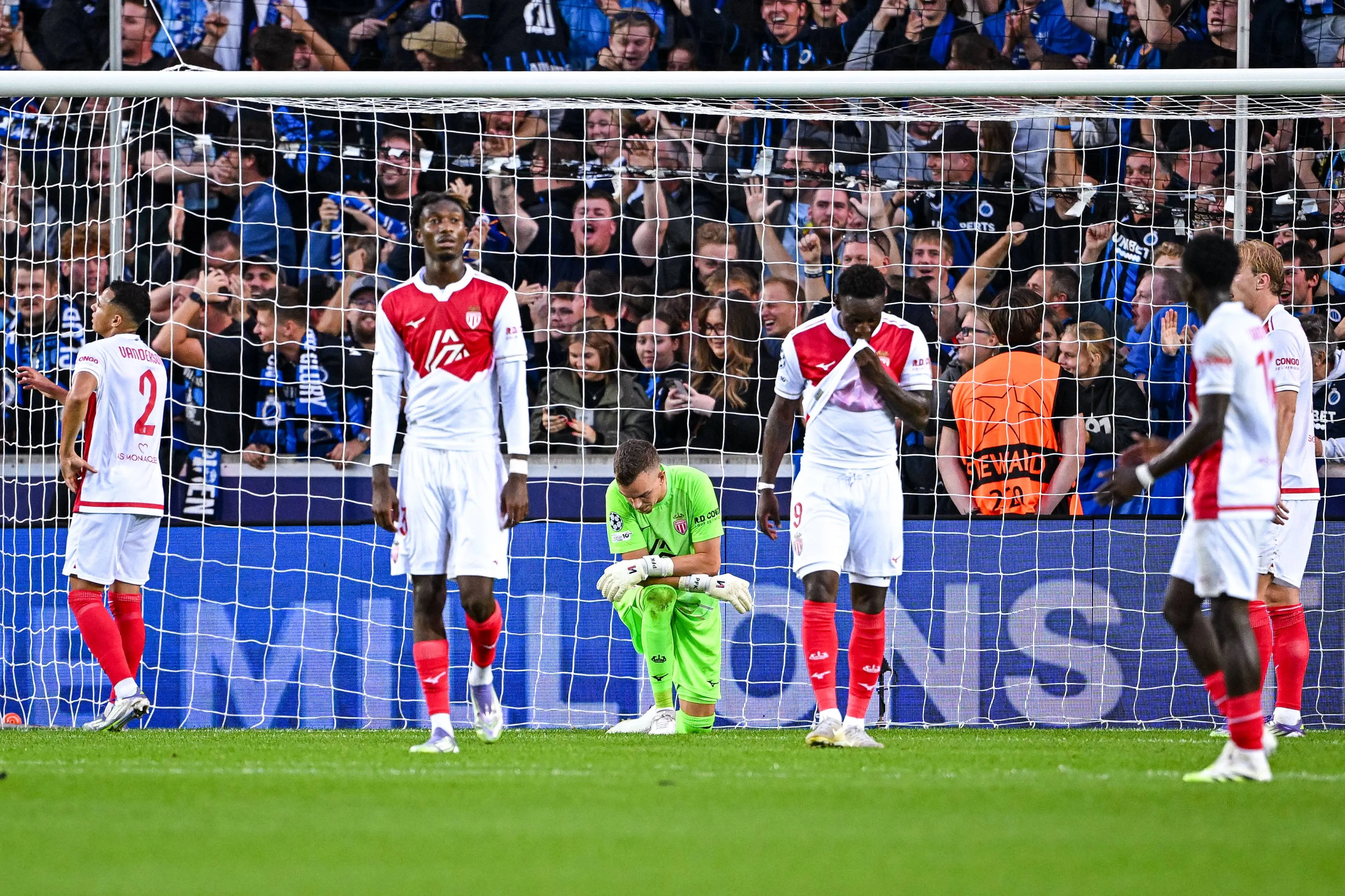 LdC : Monaco prend une grosse gifle à Bruges