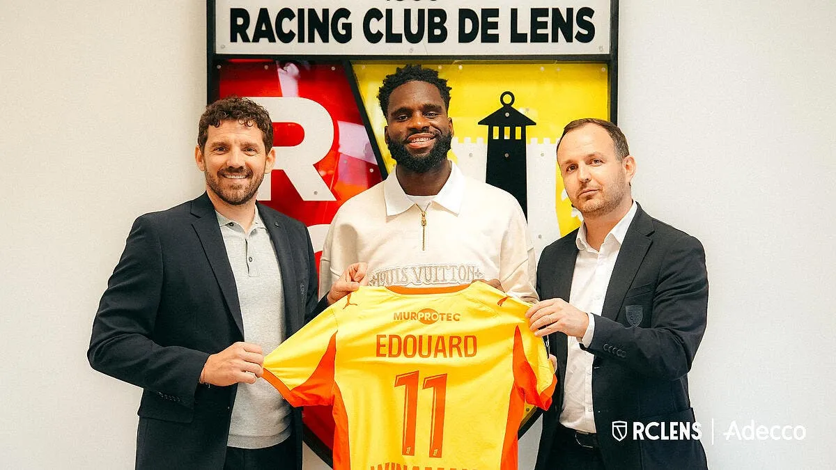 Odsonne Edouard signe à Lens jusqu'en 2028